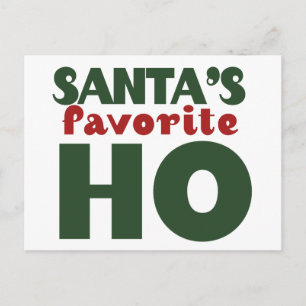 Santas Favorite HO Helg Vykort