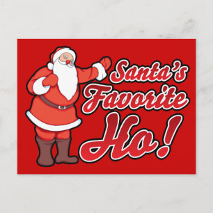 Santas Favorite HO Helg Vykort