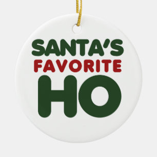 Santas Favorite HO Julgransprydnad Keramik