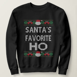 Santa's Favorite Ho Julsötare T Shirt