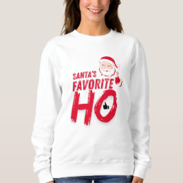 Santa's Favorite Ho - lekfull Helgdag Design Santa T Shirt