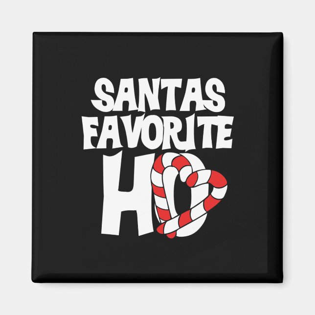 Santas Favorite Ho Magnet (Framsidan)