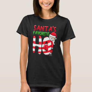 Santas Favorite Ho Santa Favorite Ho Funny Girls T Shirt