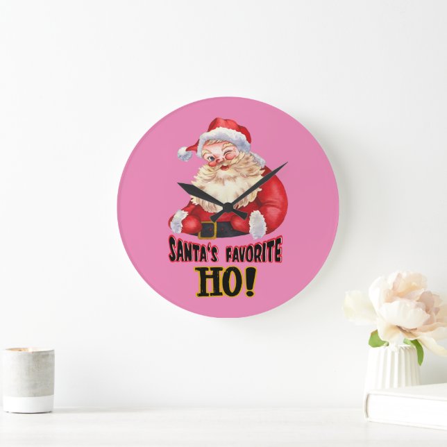 Santa's Favorite Ho Stor Klocka (Hem)
