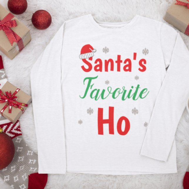 Santa's Favorite Ho T Shirt (Skapare uppladdad)