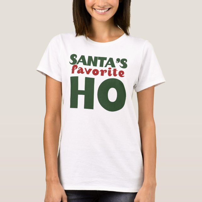 Santas Favorite HO Tröja (Framsida)