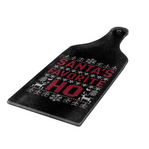 Santa's Favorite Ho Ugly jul Sweater