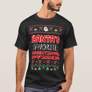 Santas Favorite korrektionsförrättare Jul Ugl T Shirt