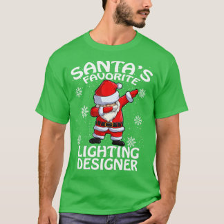 Santas Favorite Lighting Designer jul T Shirt