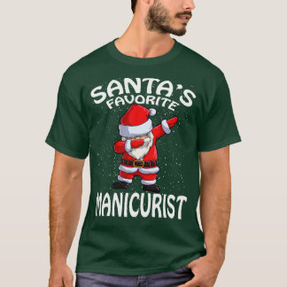 Santas Favorite Manicurist jul T Shirt