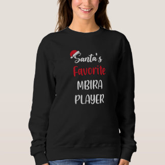 Santas Favorite Mbira Player Christmas mbira T Shirt