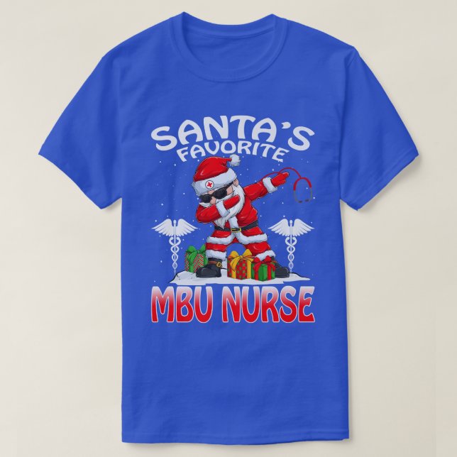 Santas Favorite MBU Kurse Julmatchning Costu T Shirt (Design framsida)
