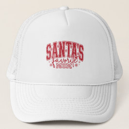 Santa's Favorite Mom Hat Keps