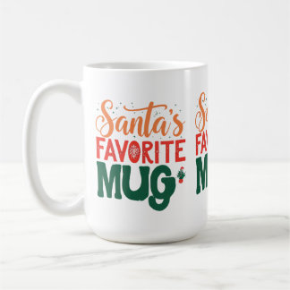 Santa's Favorite Mugg - Classic 15 oz Design