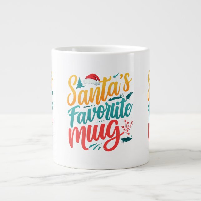 Santa's Favorite Mugg Jumbo Mugg (Framsidan)