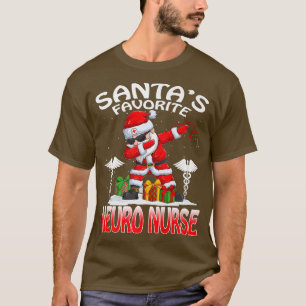 Santas Favorite Neuro Nurse Julmatchningskoder T Shirt