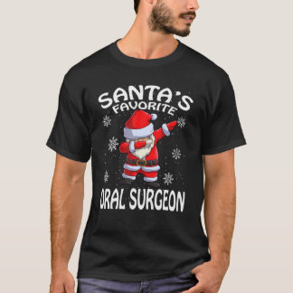 Santa's Favorite Oral Surgeon Christmas T Shirt