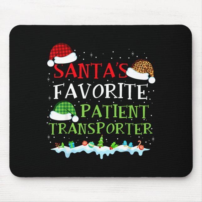 Santa's Favorite Patient Transrter Fun Christmas  Musmatta (Framsidan)