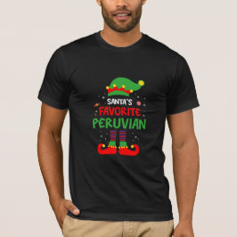 Santa's Favorite Peruvian-jul T Shirt