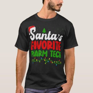 Santas Favorite Pharm Tech T Shirt