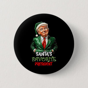 Santas Favorite President Funny Santa Trump 2024 Knapp