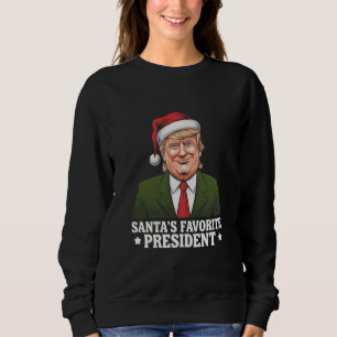 Santa's Favorite President Funny Trump-jul T Shirt