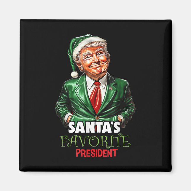 Santas Favorite President Magnet (Framsidan)