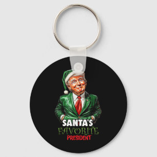 Santas Favorite President Nyckelring