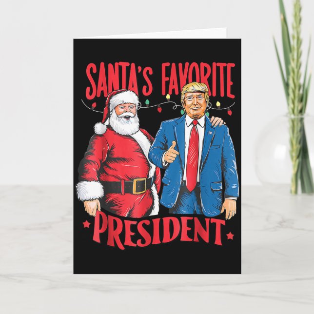 Santa's Favorite President Santa Trump Dance Chris Kort (Framsida)
