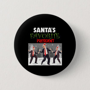Santa's Favorite President Santa Trump Dance Funny Knapp