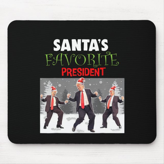 Santa's Favorite President Santa Trump Dance Funny Musmatta (Framsidan)