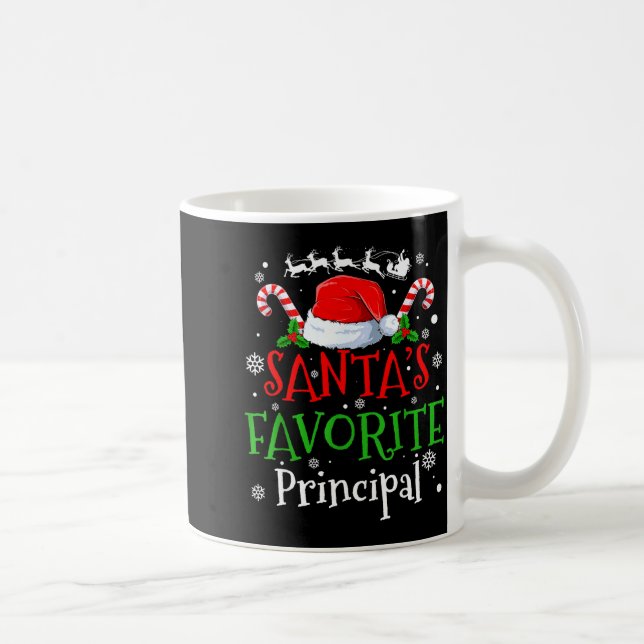 Santa's Favorite Principal Christmas Party  Kaffemugg (Höger)