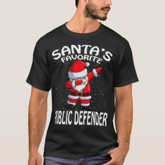 Santas Favorite Public Defender Jul T Shirt