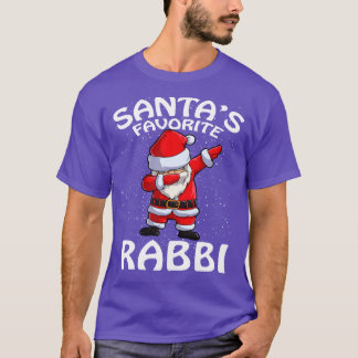 Santas Favorite Rabbi jul T Shirt