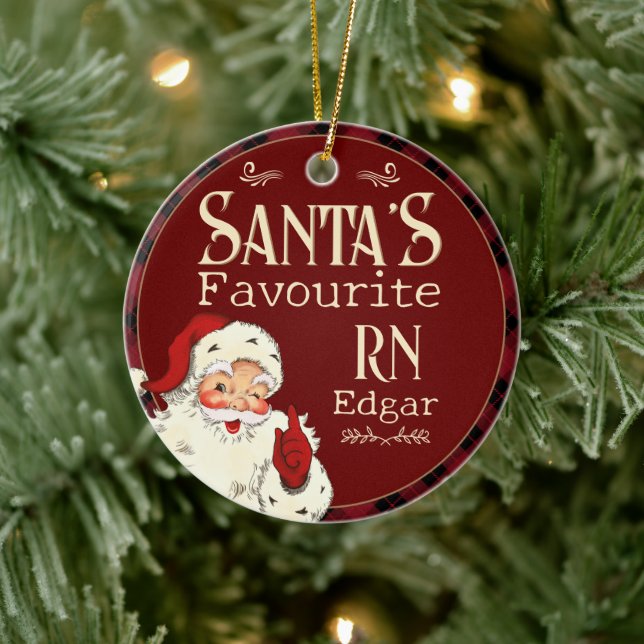 Santas Favorite RN Julgransprydnad Keramik (Träd)