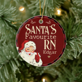 Santas Favorite RN Julgransprydnad Keramik