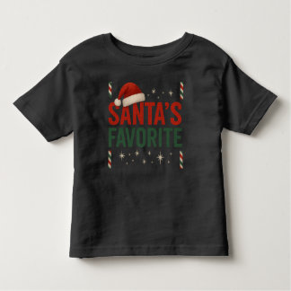 Santa's Favorite Småbarn Top T Shirt
