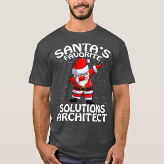 Santas Favorite Solutions Architect jul T Shirt