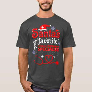 Santas Favorite Spinal Cord Injury Specialist Chri T Shirt