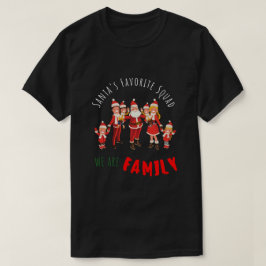 Santa's Favorite Squad ViIsFamily julshirt T Shirt