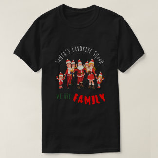 Santa's Favorite Squad ViIsFamily julshirt T Shirt