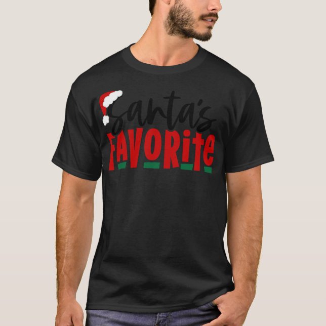Santa's Favorite T Shirt (Framsida)