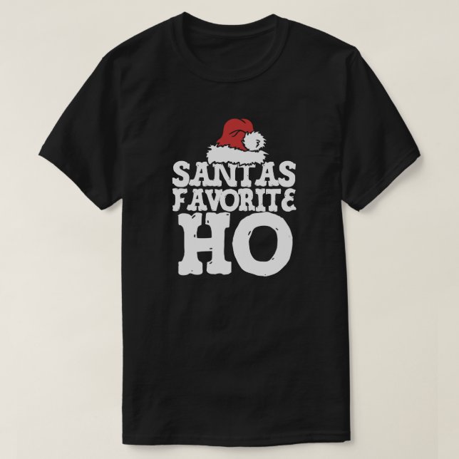Santas Favorite T Shirt (Design framsida)
