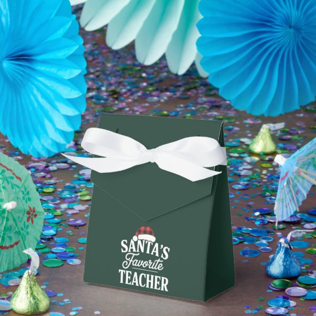 Santa's Favorite Teacher jul Teach Studenter Presentaskar (Part)