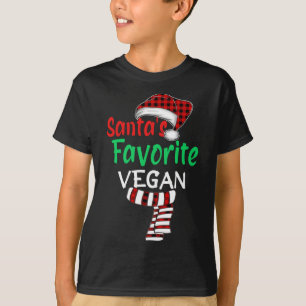 Santa's Favorite Vegan Santa Red Play C T Shirt