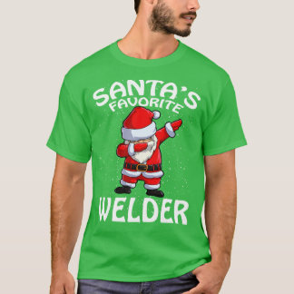 Santas Favorite Welder jul T Shirt