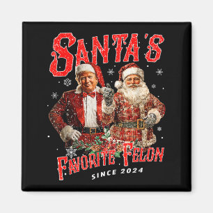 Santas Favoritförbrytare sedan 2024 jul Xmas Fu Magnet