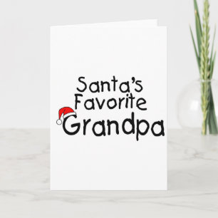 Santas favoritmorfar helgkort