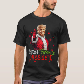 Santas favoritpresident rolig Santa Trump 2024 C T Shirt