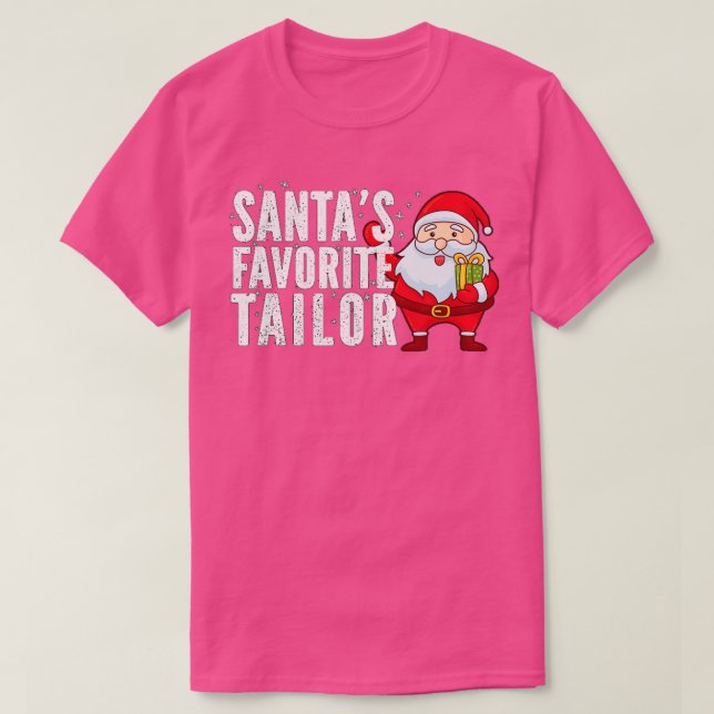 Santas favoritskräddarsydd jul t shirt (Design framsida)